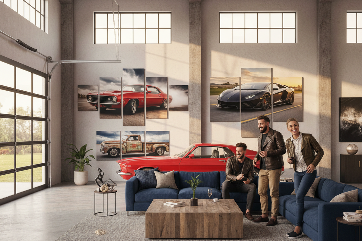 eCanvas King's 10 Original Car & Truck Canvas Wall Art Prints — Where It All Began