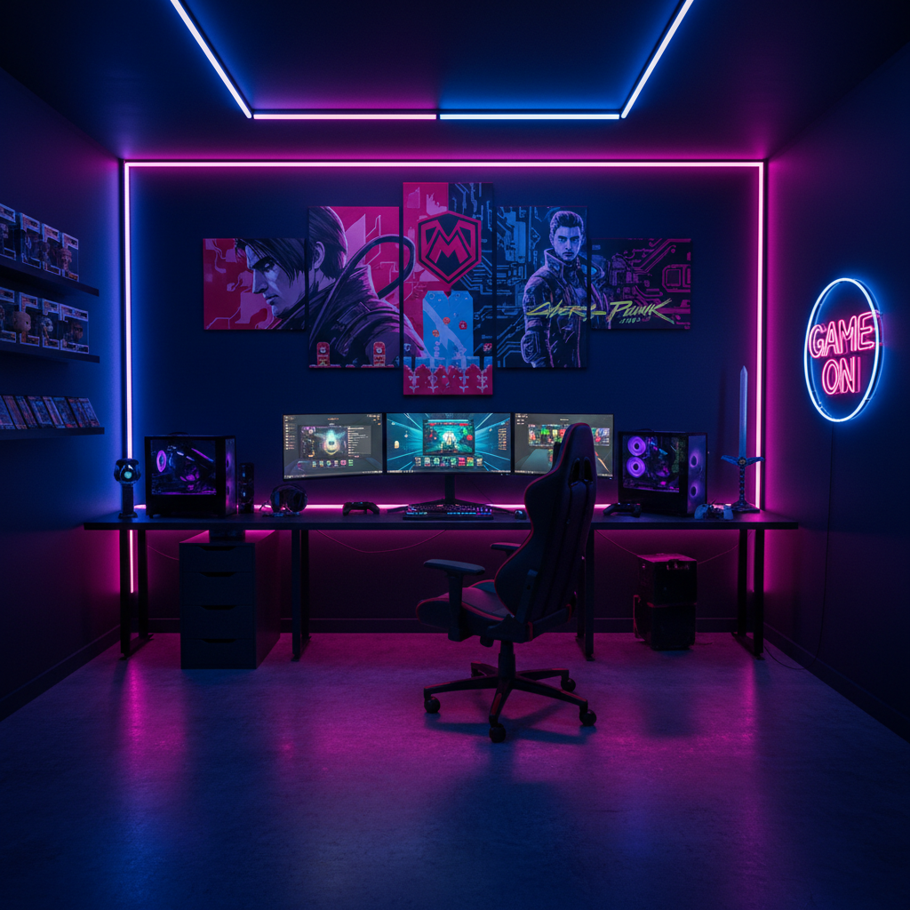 Game Room Wall Art
