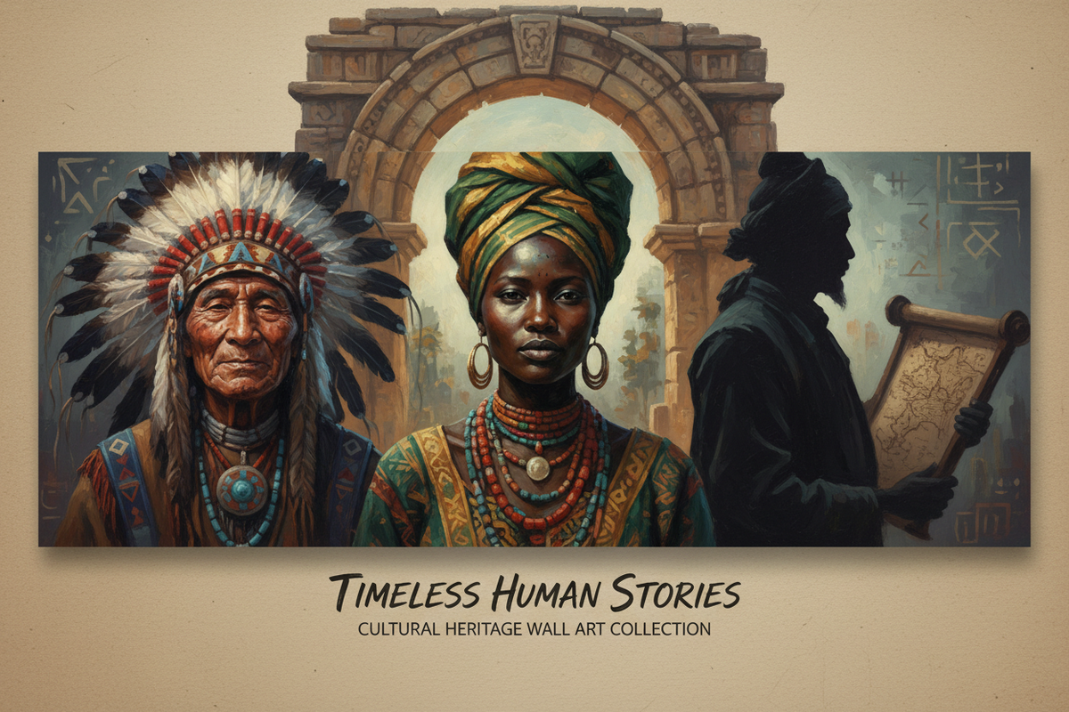 Cultural & Heritage Art — Portraits, Tradition & Timeless Stories