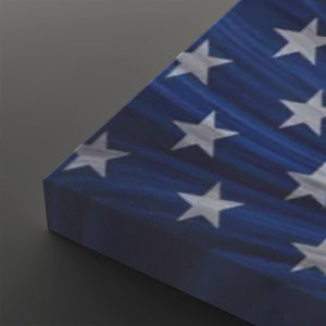 Spirit of America – Ghost Eagle US Flag Swirl 5-Panel Canvas Wall Art