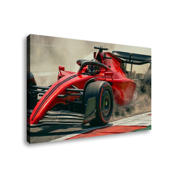 Formula 1 Racing Canvas Wall Art – Full Throttle F1 Speed Print | 1, 3 & 5 Panel Garage Décor