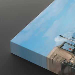Chaos on the Road to Ben Hue – Vietnam War 5-Panel Canvas Wall Art