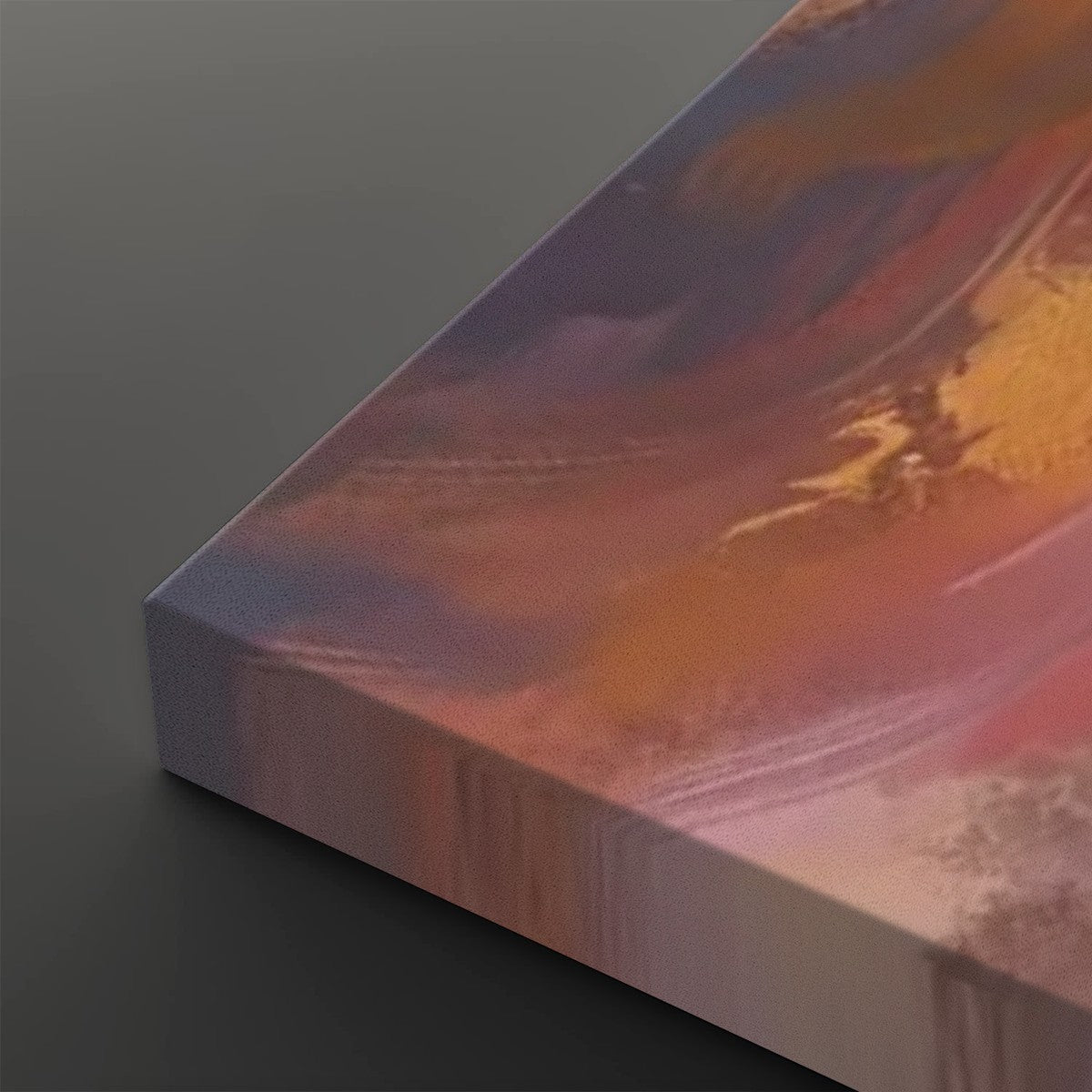 Golden Hour Butterflies Canvas Wall Art – Warm & Ethereal Abstract Print | 1, 3 & 5 Panel