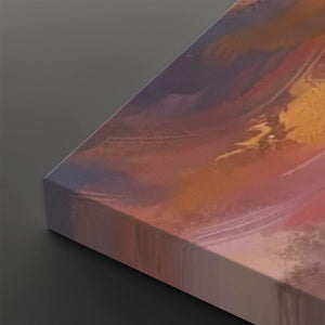 Golden Hour Butterflies – Warm & Ethereal Canvas Wall Art