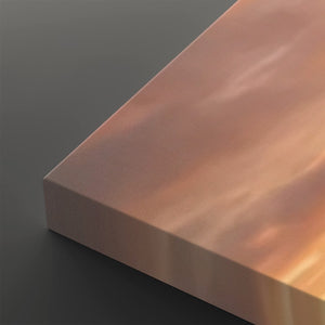 Golden Gate at Golden Hour – 5-Panel Canvas Wall Art