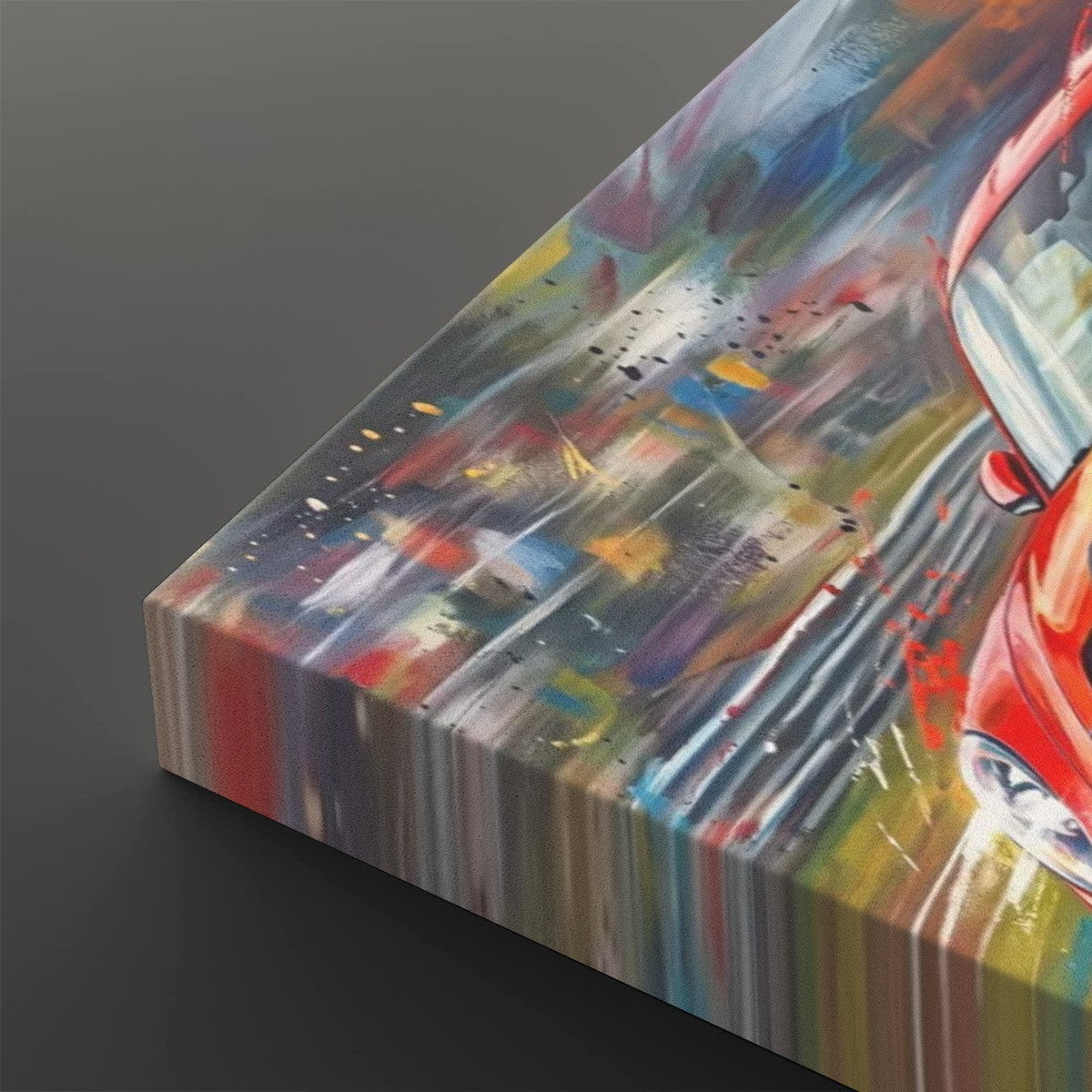 Porsche 911 GT3 Large Canvas Wall Art Mancave Garage Panel Print – 5-Panel Level