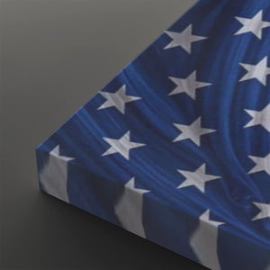 Spirit of America – Ghost Eagle US Flag Swirl 5-Panel Canvas Wall Art