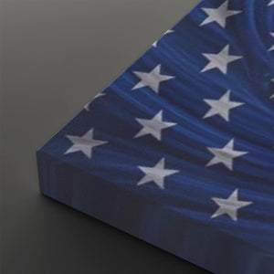 Spirit of America – Ghost Eagle US Flag Swirl 5-Panel Canvas Wall Art