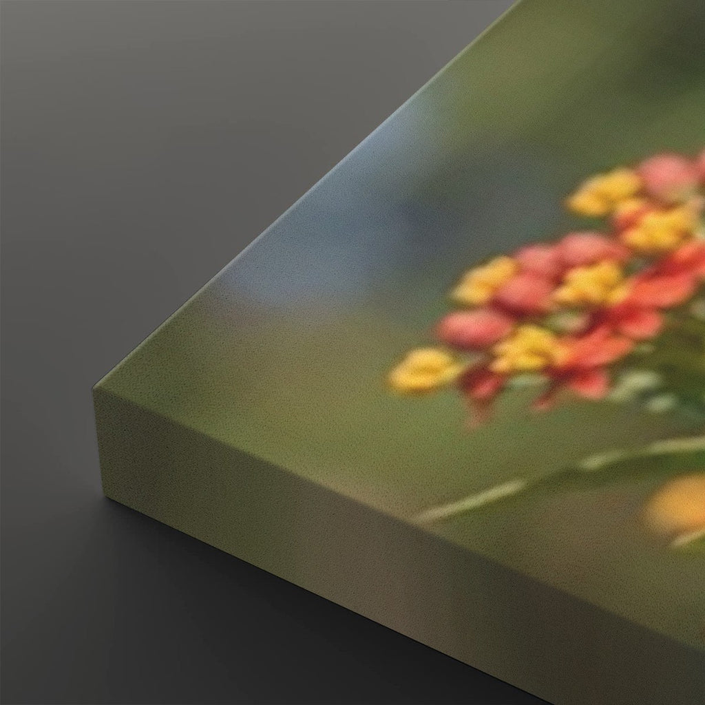 Monarch Butterfly Garden — 3D Milkweed Canvas Wall Art