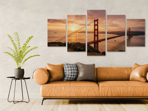 Golden Gate Bridge at Sunset - Golden Hour
