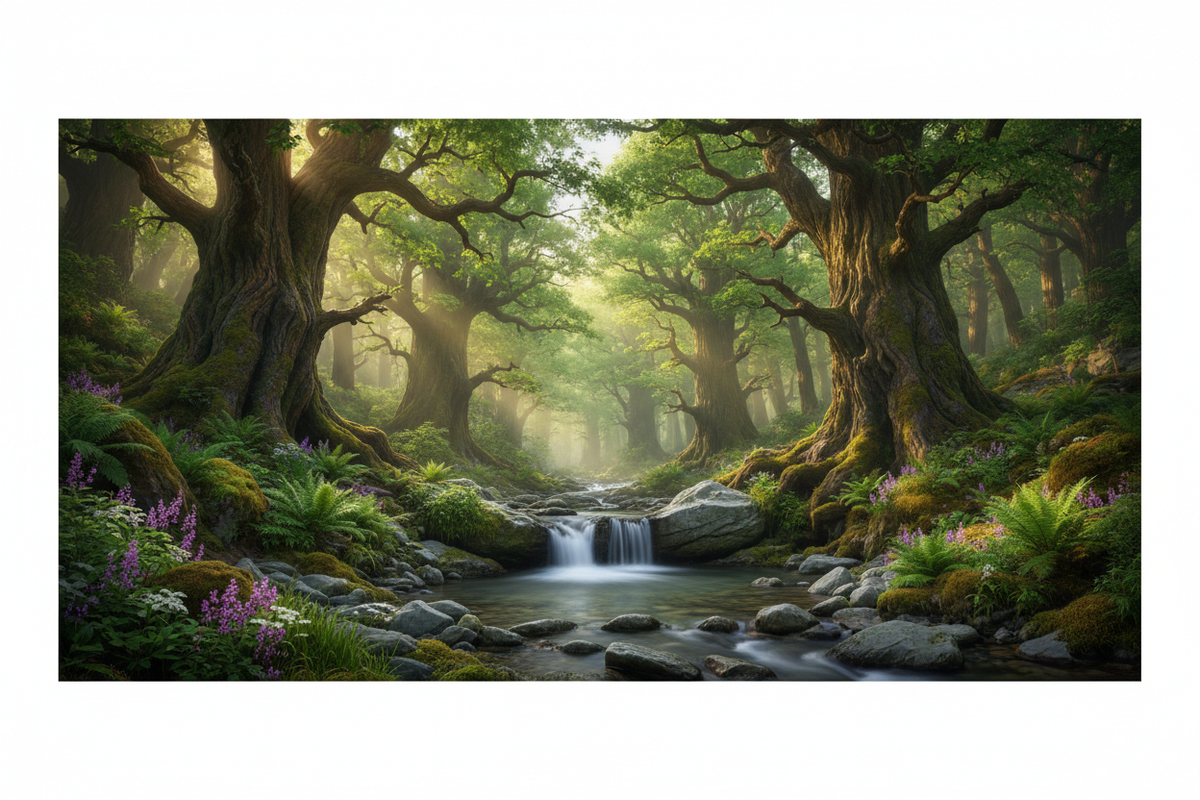 Trees & Landscapes Forest Banner